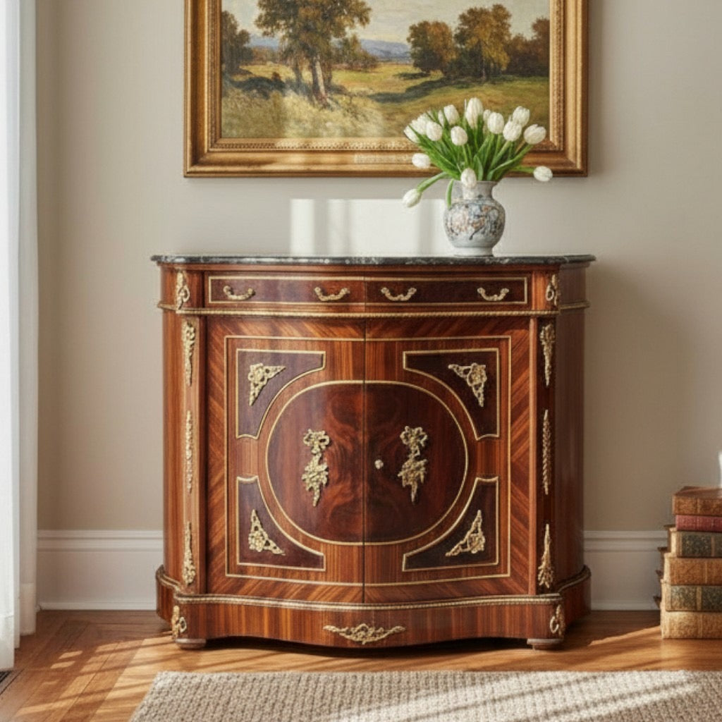 جزامة فرنساوي كلاسيك بالنحاس والرخام