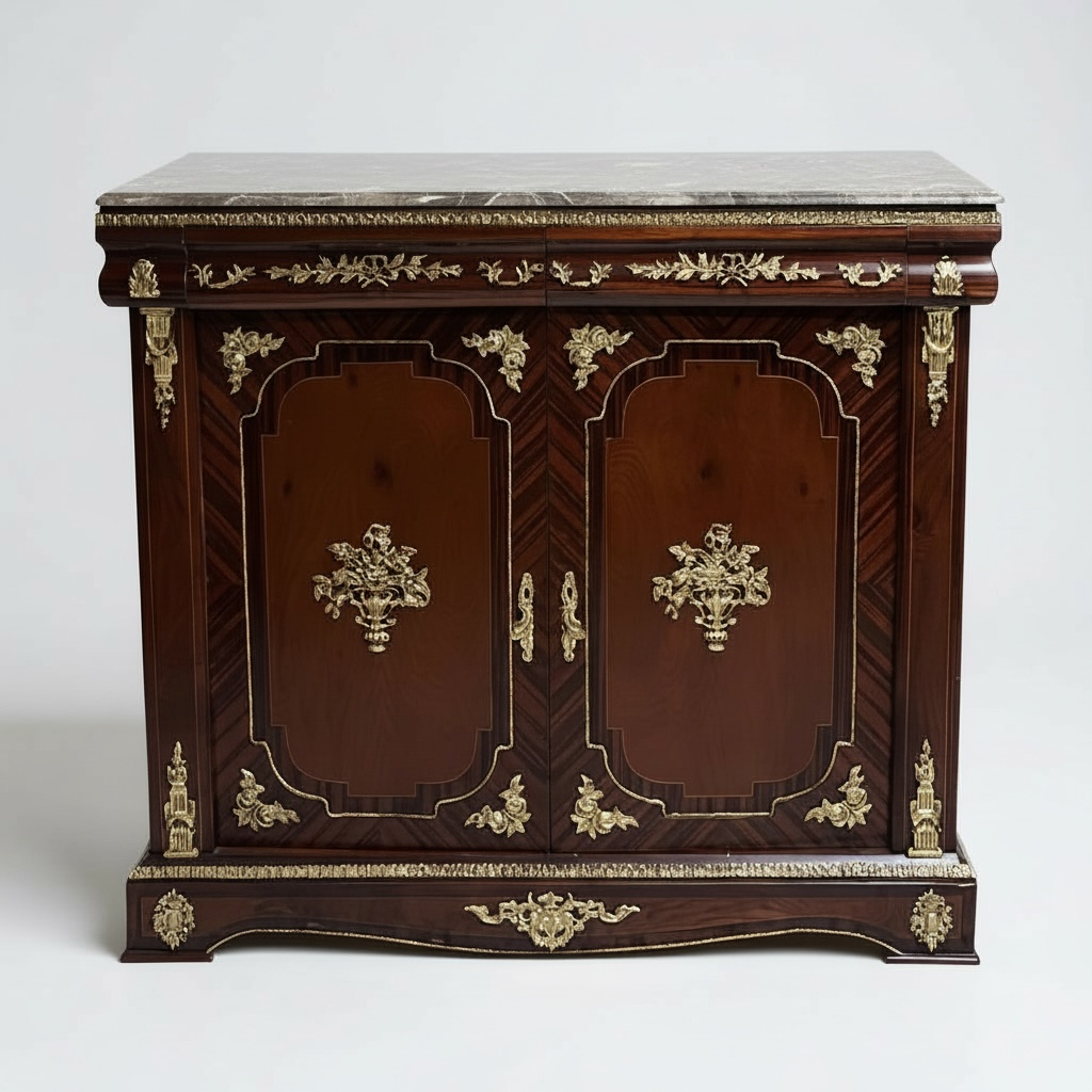 بايوه جزامة كلاسيك بتطعيم قشرة ونحاس يدوي