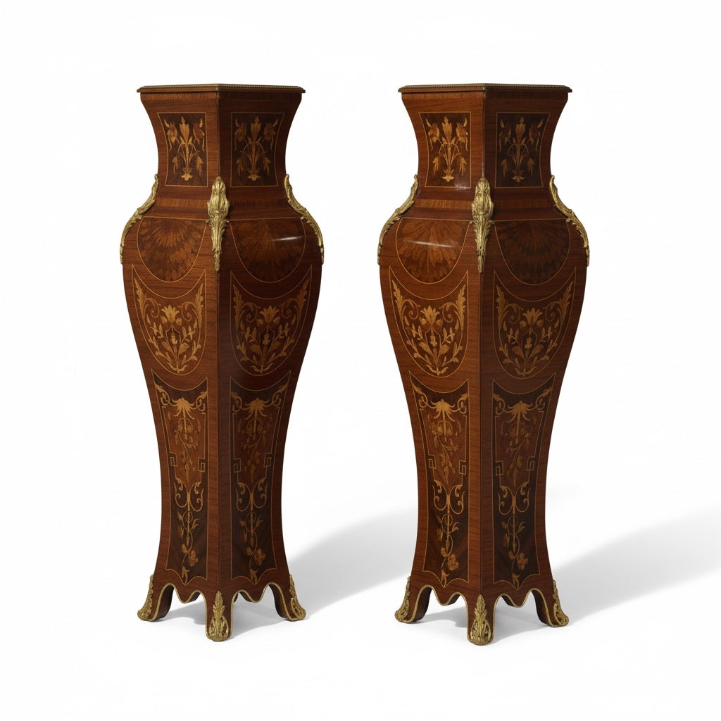 استاندين ديكور كلاسيك فاخر بتطعيمات زخرفية