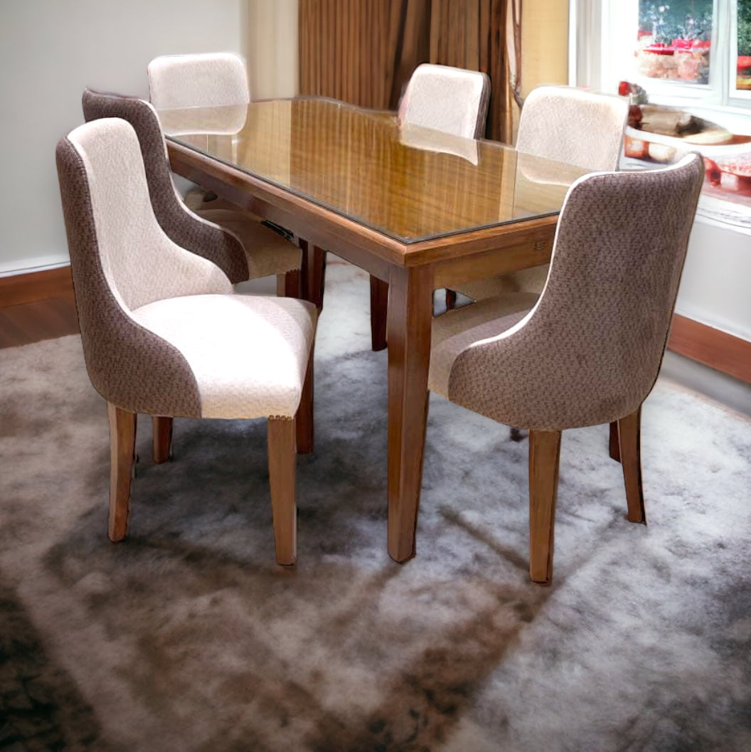 Dining table and chairs 