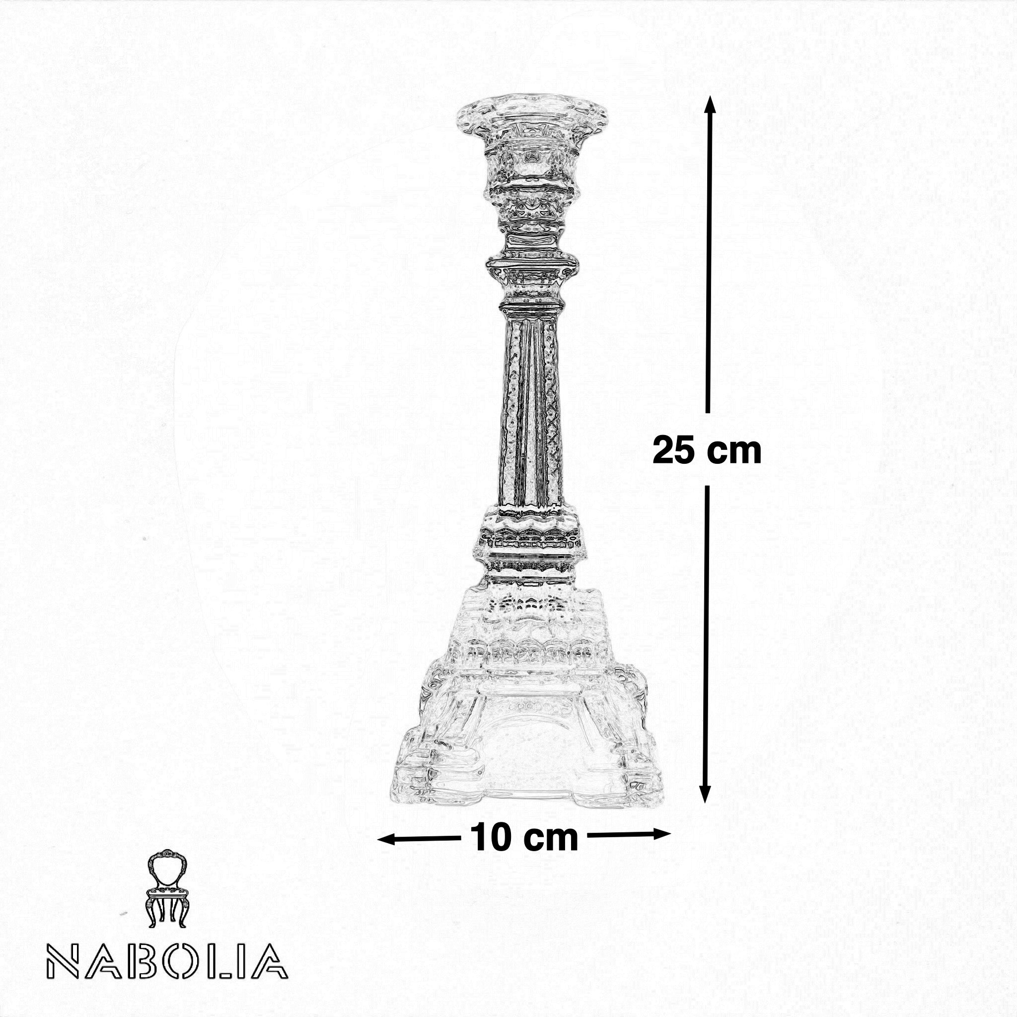 Crystal candlestick 