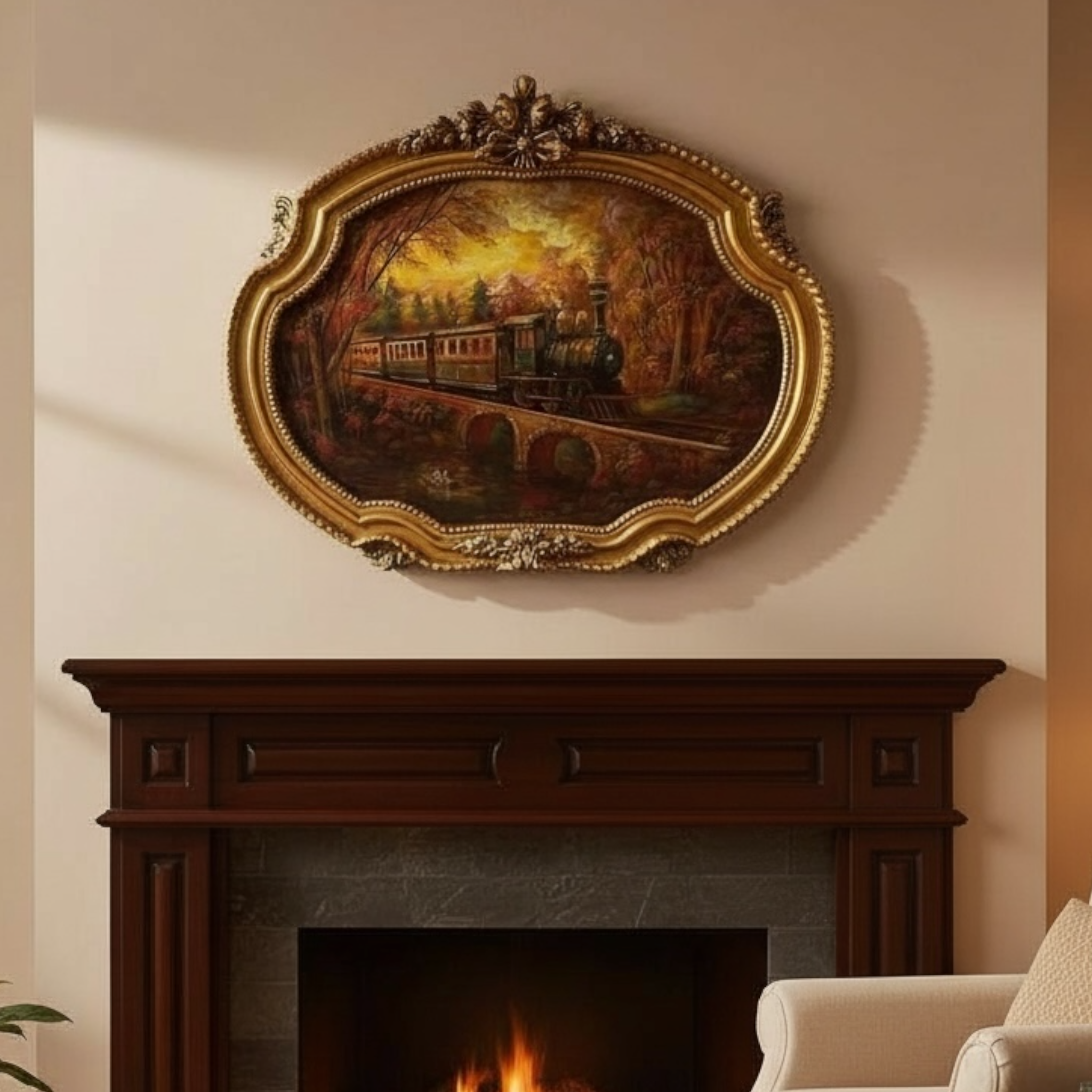 تابلوه رسم زيت كلاسيكي