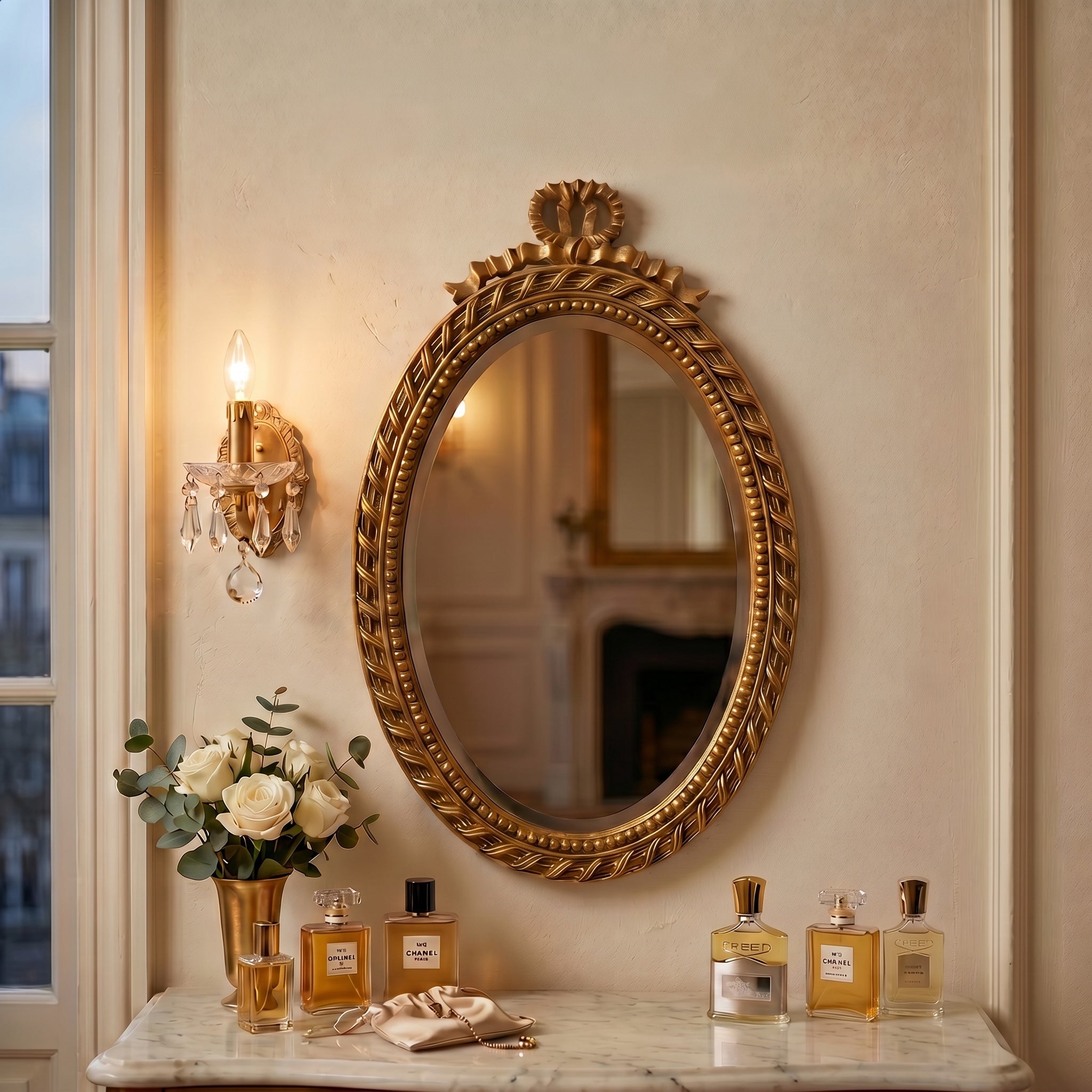 برواز فيونكة مع مرايا - Nabolia