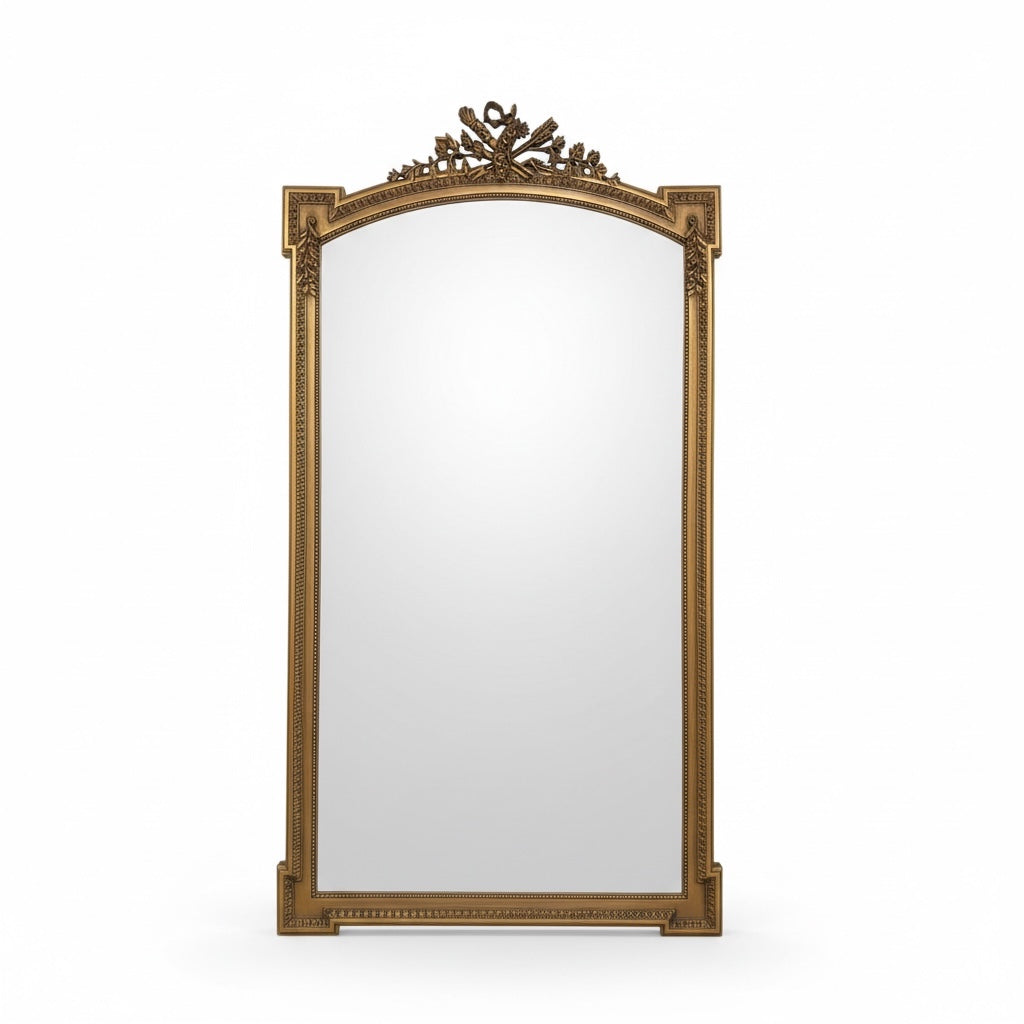 برواز مدخل مع مرايا دهبي مترب