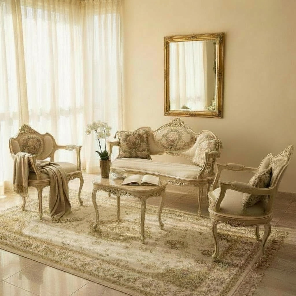 ميني صالون اوف وايت لاكيه