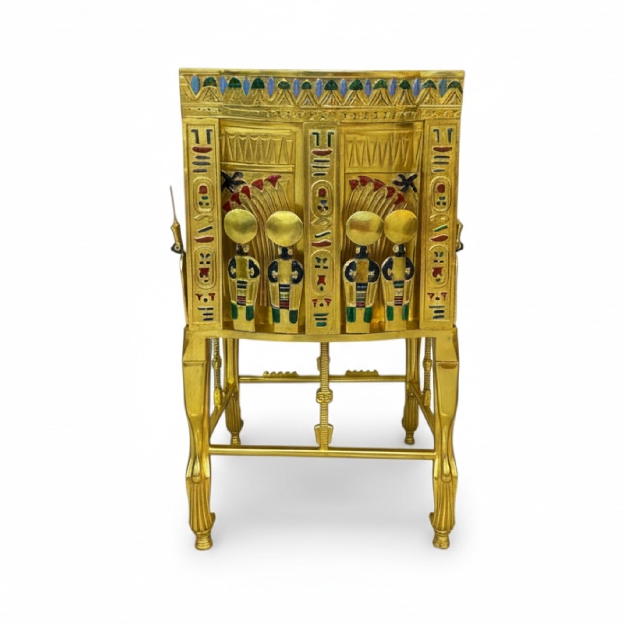 كرسي توت عنخ آمون – نسخة مطابقة للأصل الفرعوني