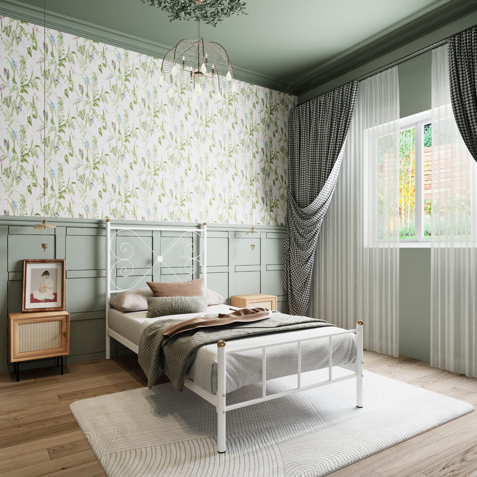 سرير ستيل إليجانس – فخامة المعدن ولمسة العصرية