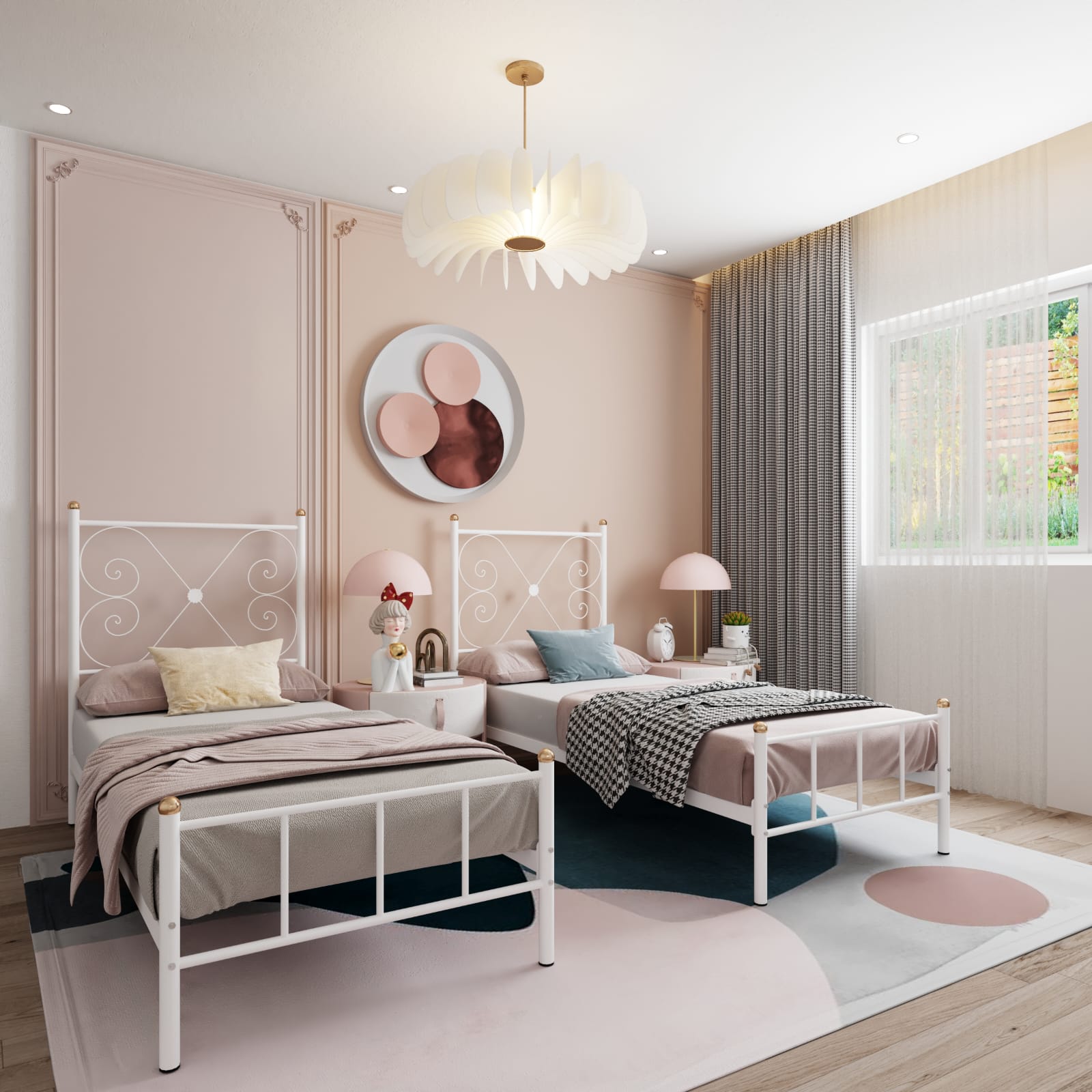 سرير ستيل إليجانس – فخامة المعدن ولمسة العصرية