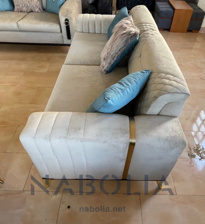 انتريه مودرن جريس - Nabolia Damietta hub furniture