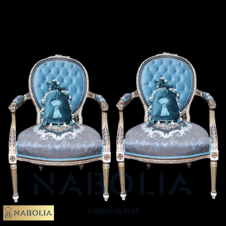 اتنين فوتيه دهان معتق - Nabolia Damietta hub furniture