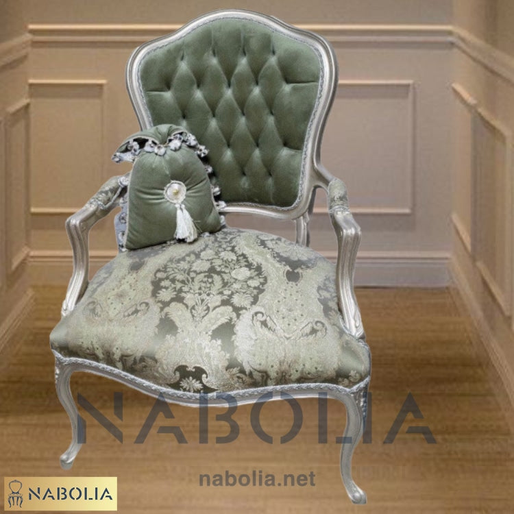 اتنين فوتيه كلاسيك شامبين - Nabolia Damietta hub furniture
