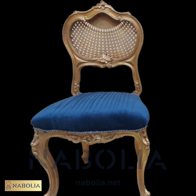 اتنين كرسي انتيك دهان دهب قديم - Nabolia Damietta hub furniture