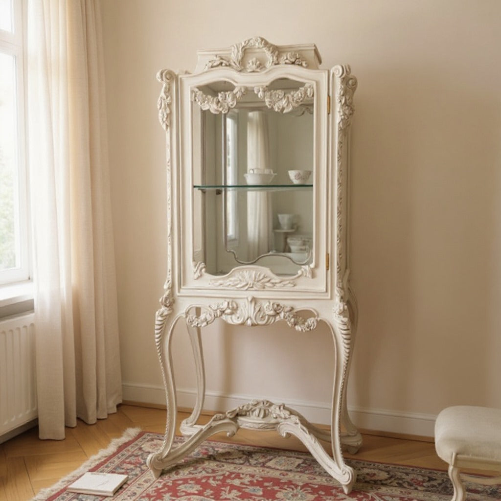 Off-white Rococo showcase