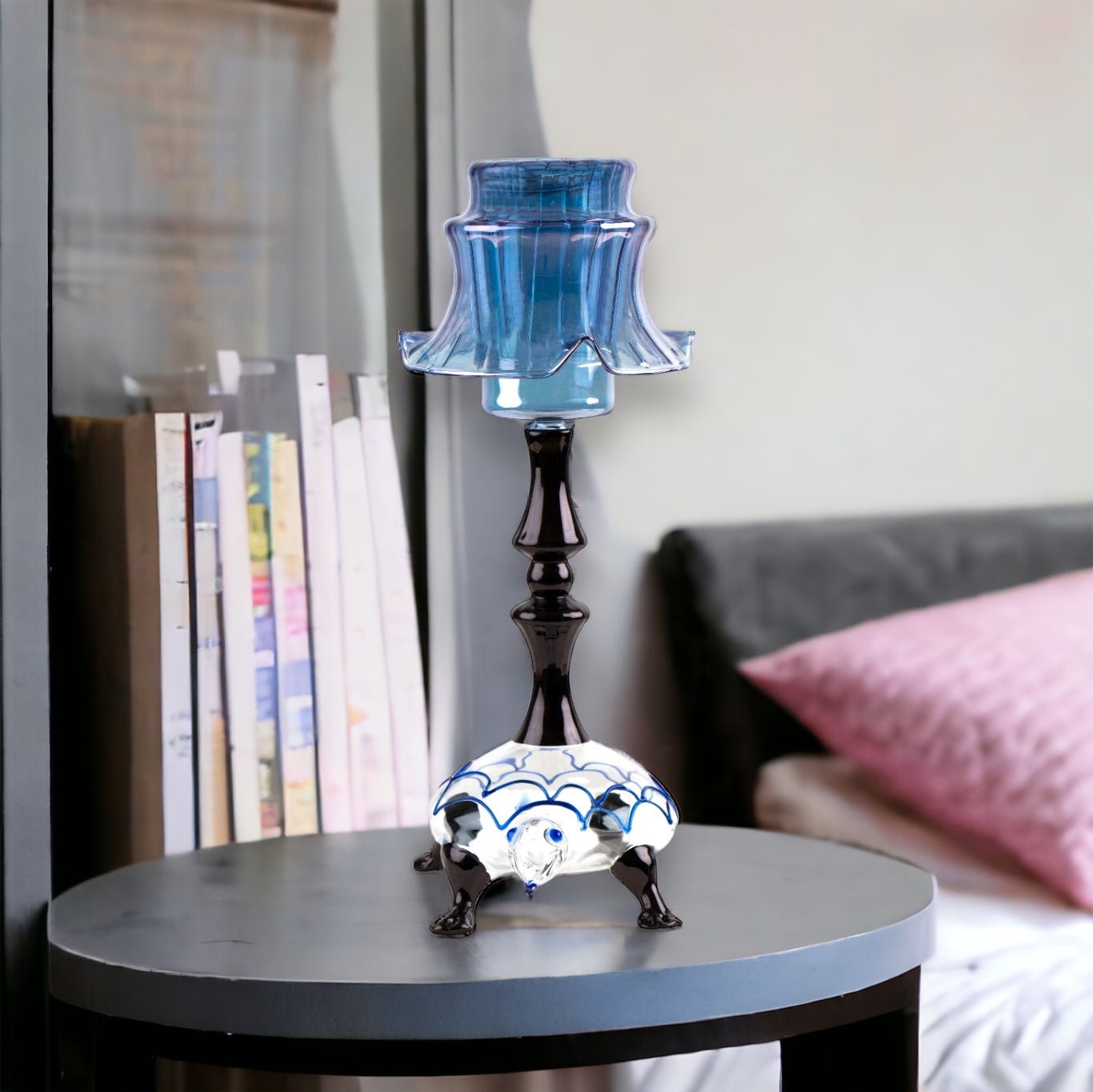 Blue Turtle table lamp - Nabolia