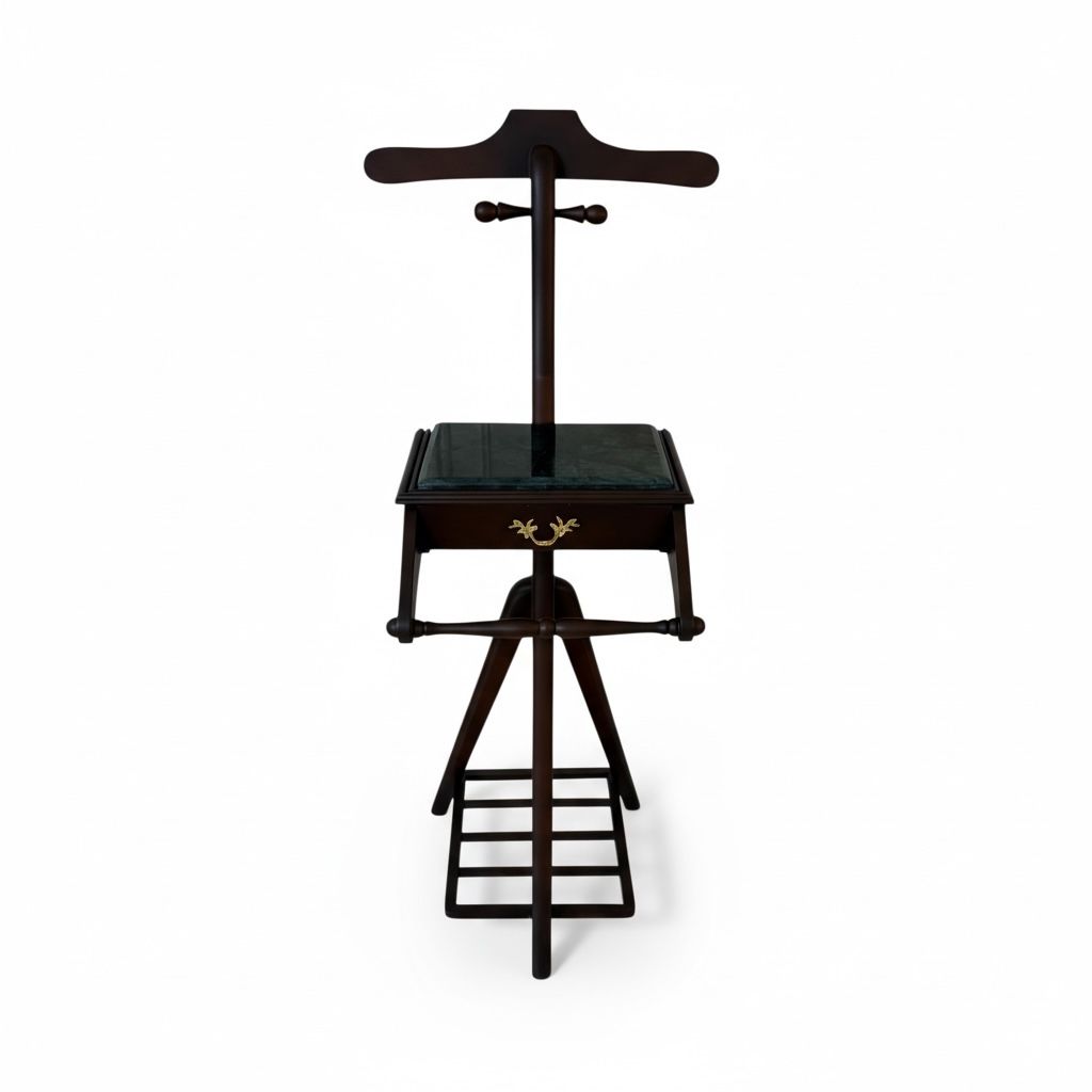 Classic Beech Wood Office Hanger with Drawer