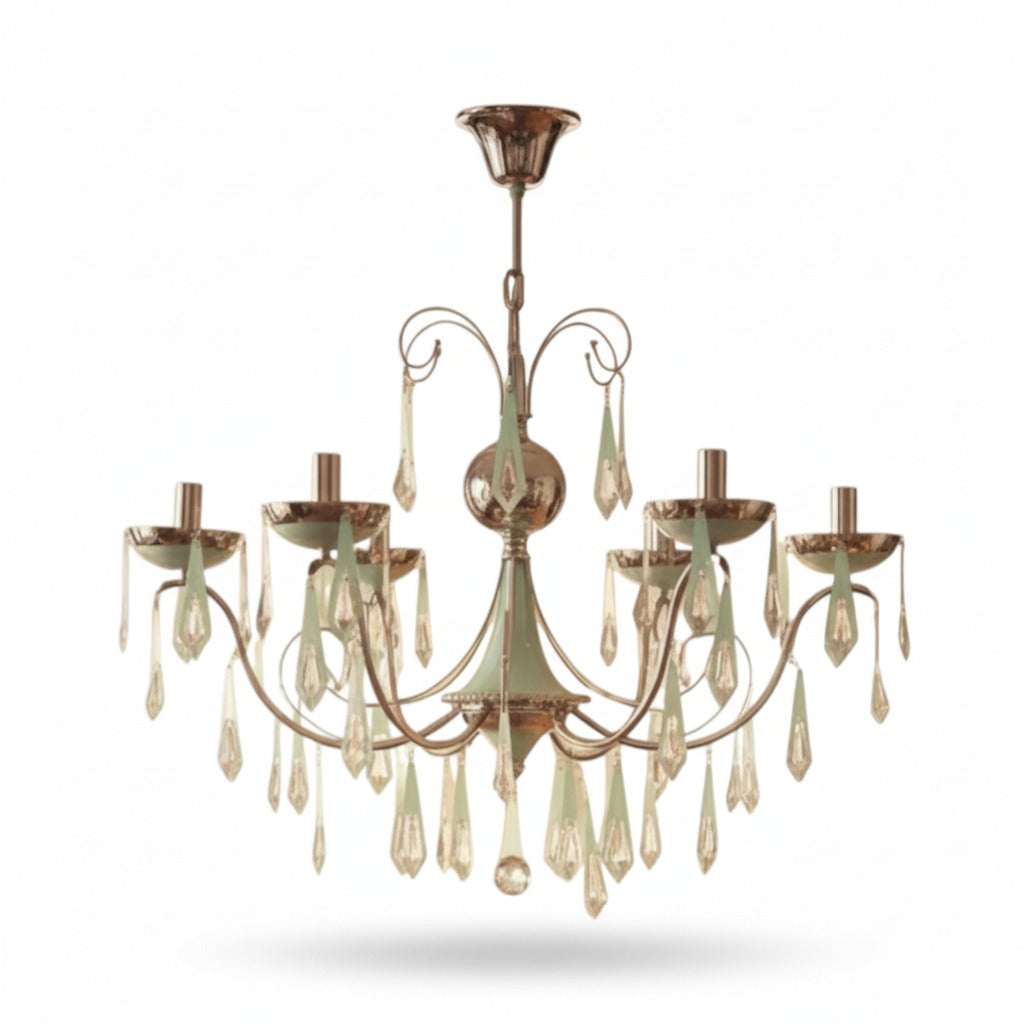 نجفة 6 ذراع بتصميم كلاسيك عصري مميز