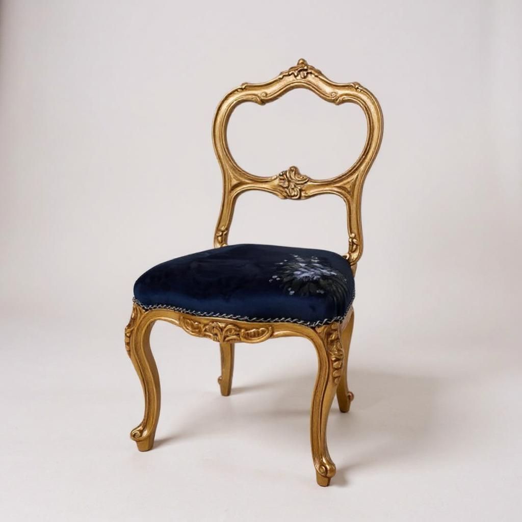 Golden reception chairs