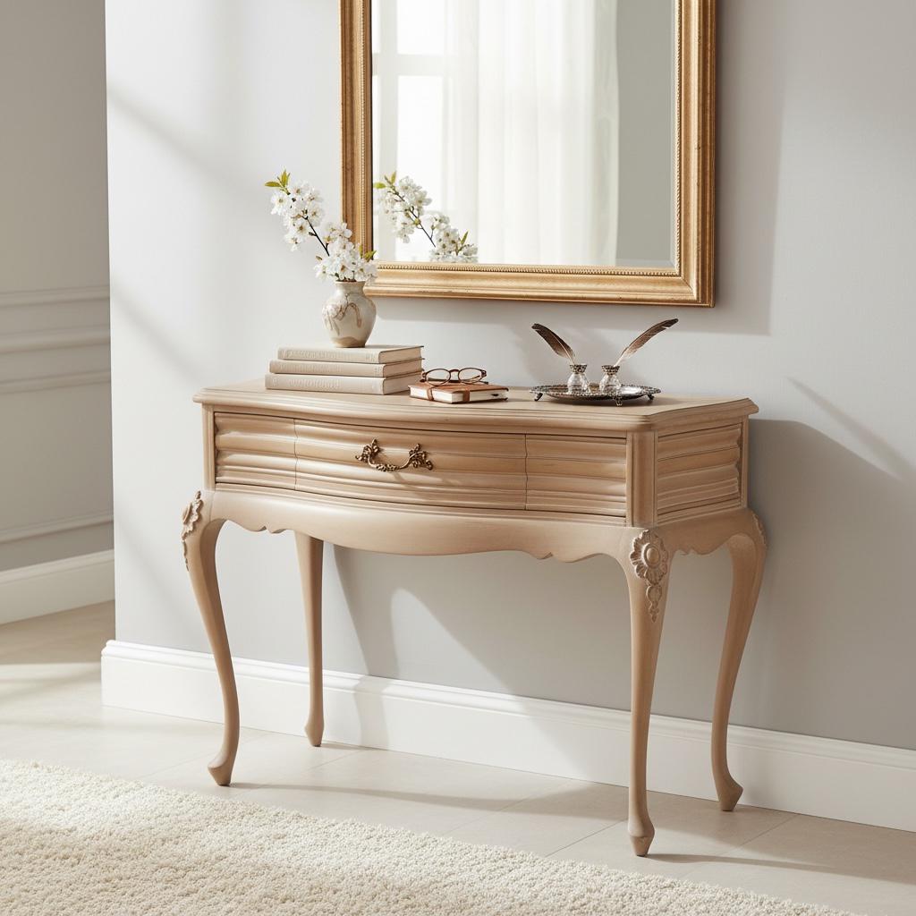 كونسول مدخل كلاسيك بتصميم أنيق