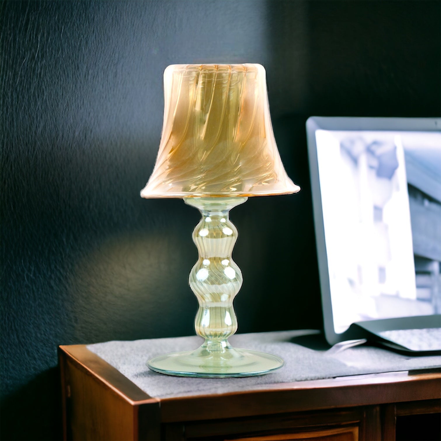 Gabriela Mintgreen table lamp - Nabolia