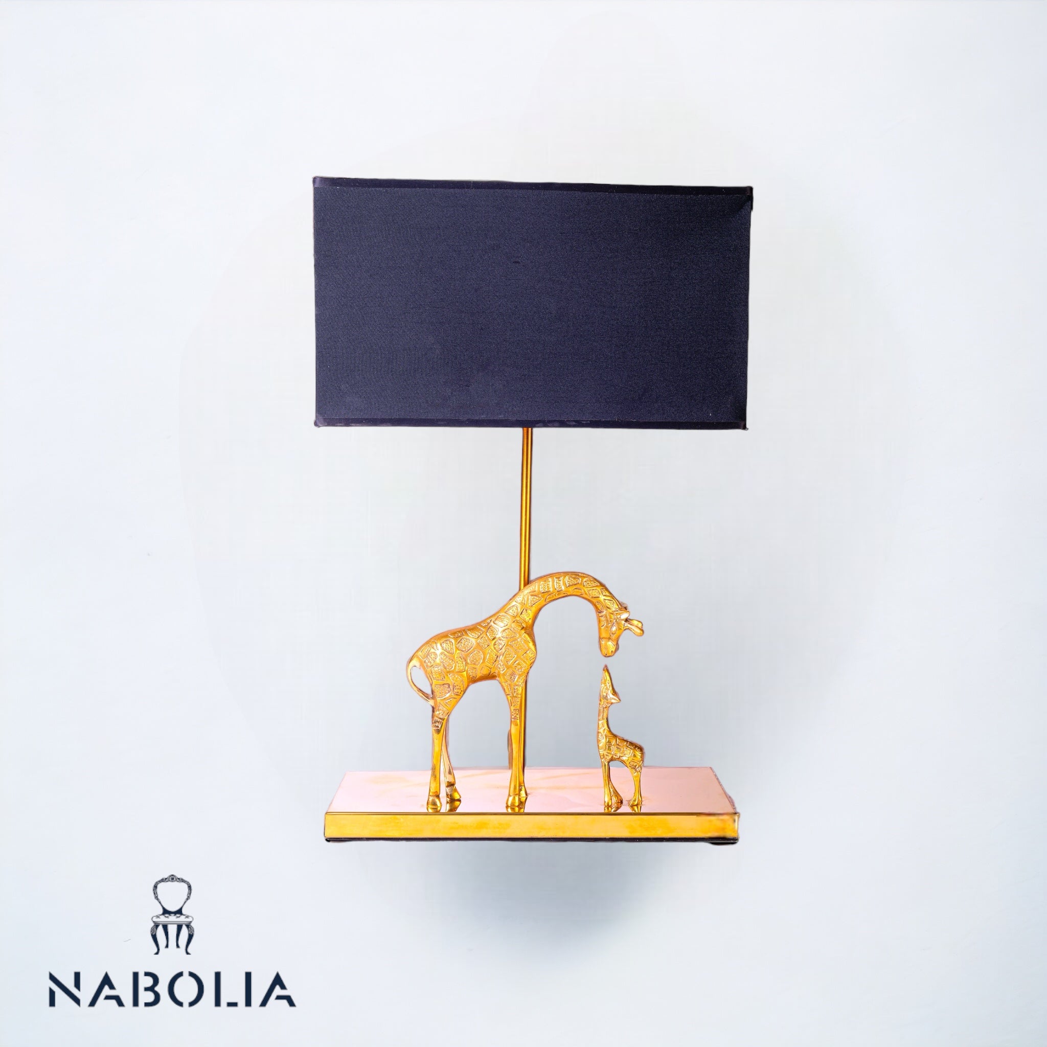 Golden Giraffe table lamp - Nabolia