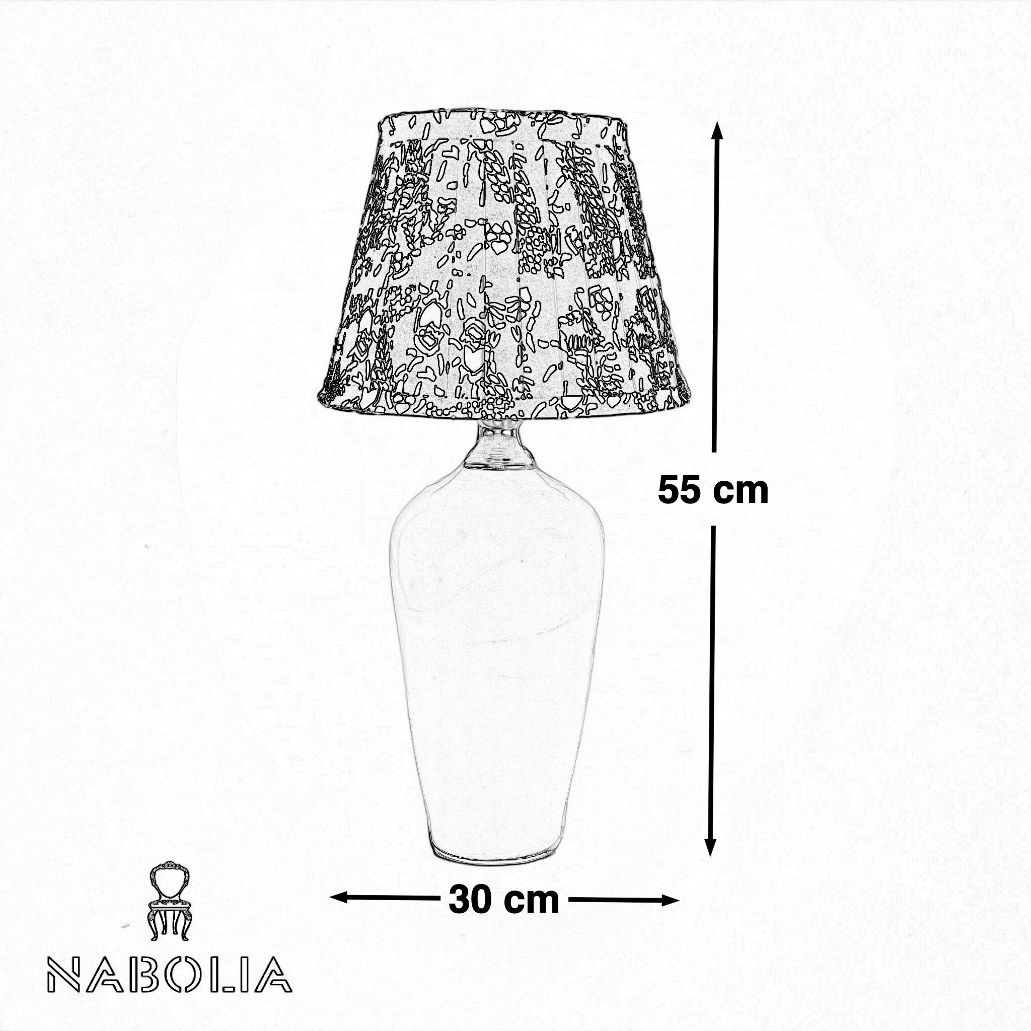 Kashmiri table lamp - Nabolia