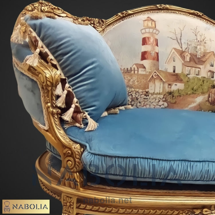 كنبة انتيك دهب قديم-AG.8 - Nabolia Damietta hub furniture