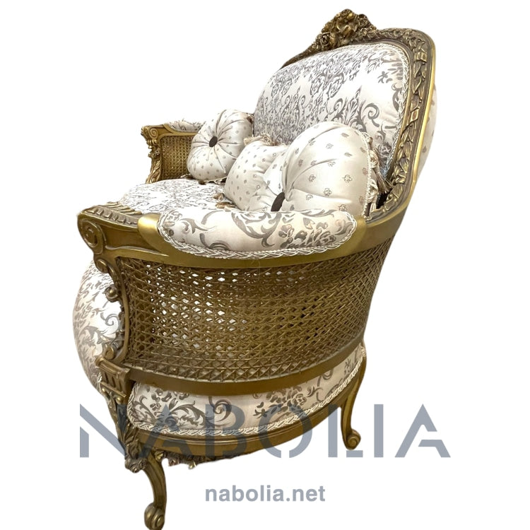 كنبة انتيك كانيه - Nabolia Damietta hub furniture