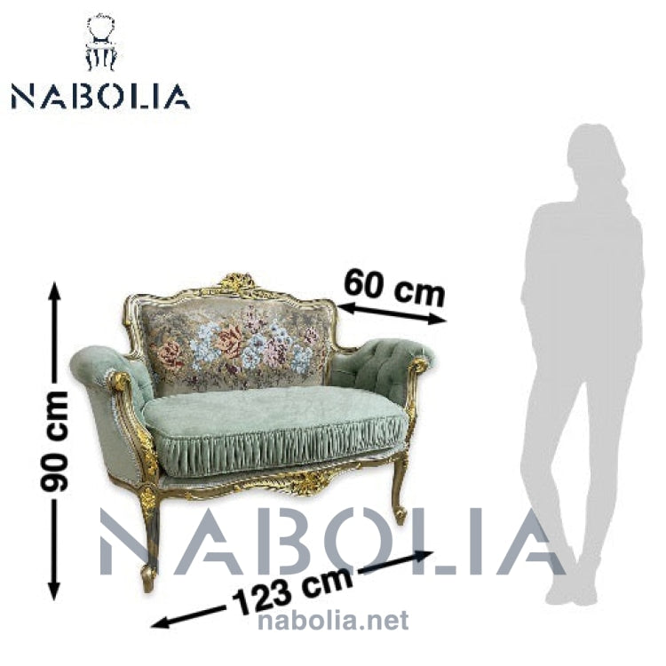 كنبة انتيك شامبين في دهبي - Nabolia Damietta hub furniture