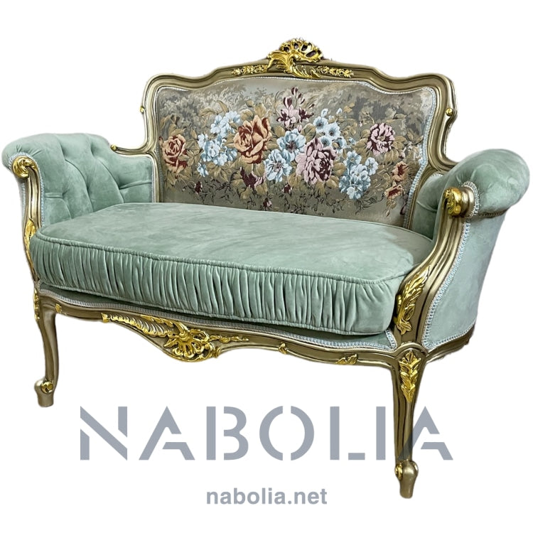 كنبة انتيك شامبين في دهبي - Nabolia Damietta hub furniture
