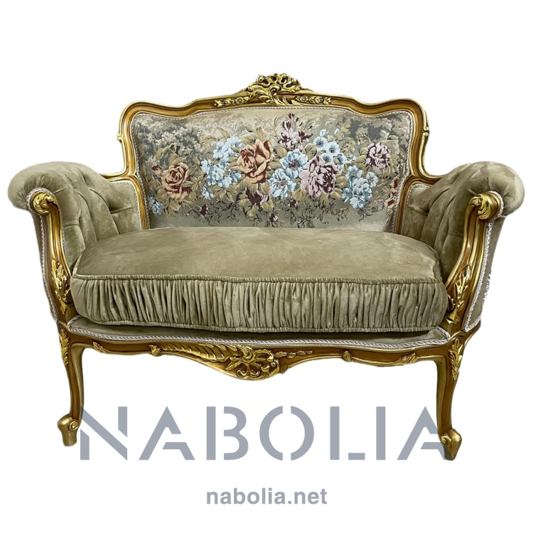 كنبة انتيك ظهر جوبلان - Nabolia Damietta hub furniture