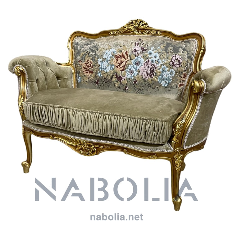 كنبة انتيك ظهر جوبلان - Nabolia Damietta hub furniture