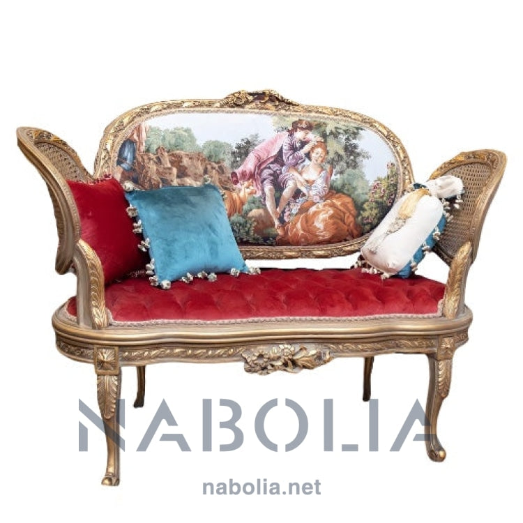 كنبة انتيك دهب قديم-AD.15 - Nabolia Damietta hub furniture