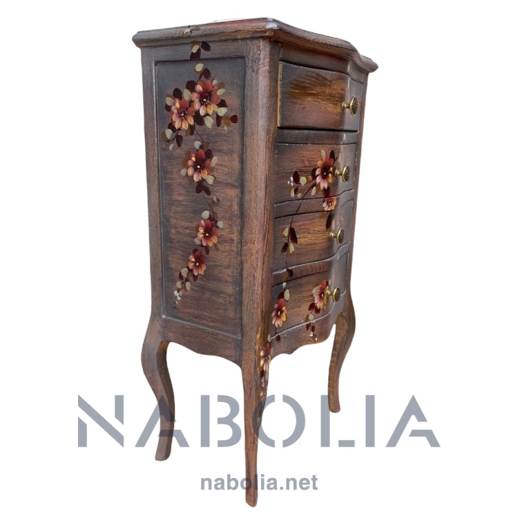كومود انتيك رسم يدوي - Nabolia Damietta hub furniture