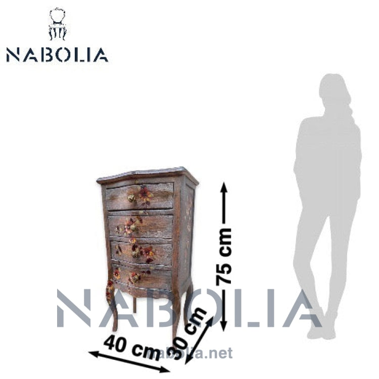 كومود انتيك رسم يدوي - Nabolia Damietta hub furniture