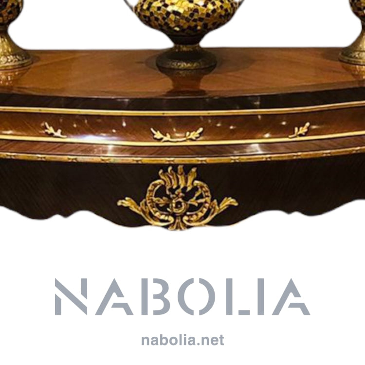 كونسول مدخل مطعم بالنحاس - Nabolia Damietta hub furniture