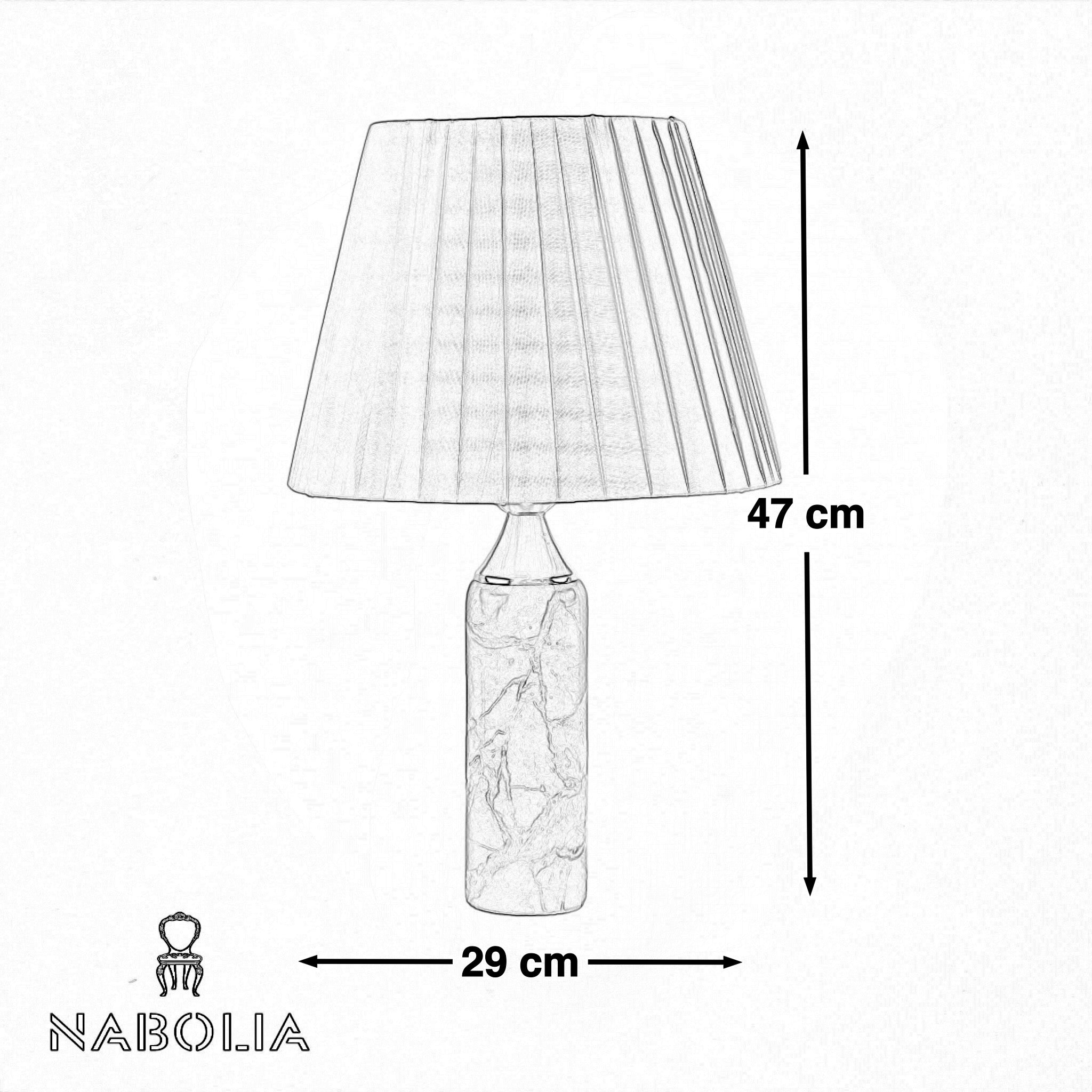 Maxine table lamp - Nabolia