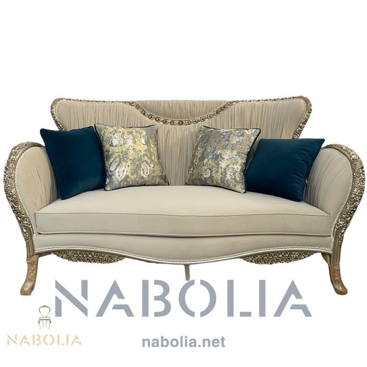 صالون كوليه نيو كلاسيك - Nabolia Damietta hub furniture