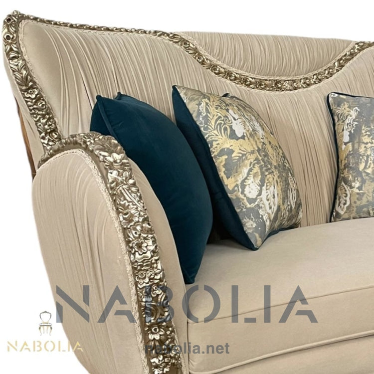 صالون كوليه نيو كلاسيك - Nabolia Damietta hub furniture