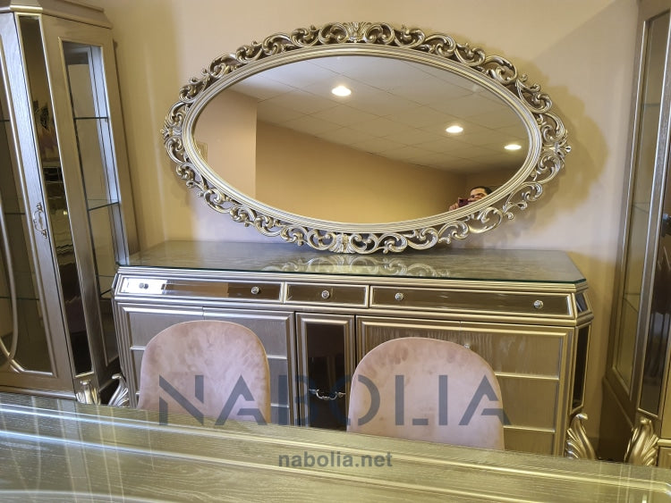سفرة نيو كلاسيك شامبين - Nabolia Damietta hub furniture