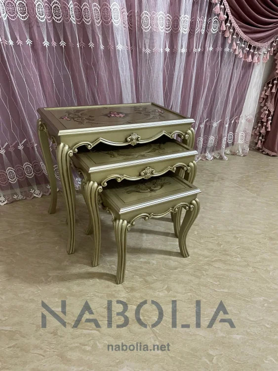 طقم ثلاثي شامبين - Nabolia Damietta hub furniture