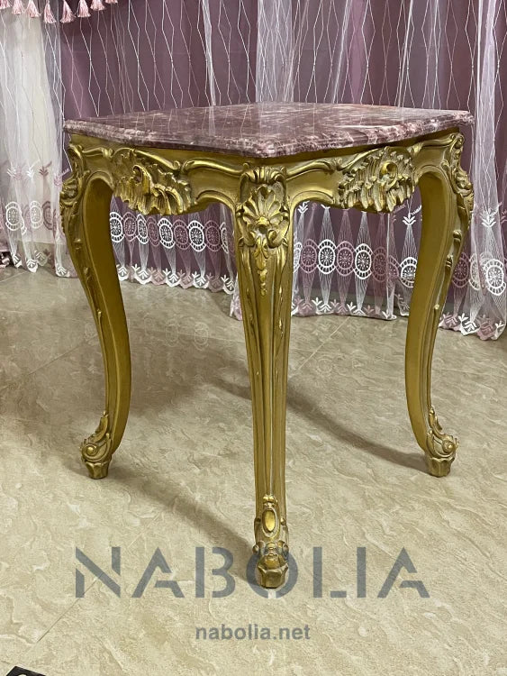 ترابيزة جنب استيل - Nabolia Damietta hub furniture