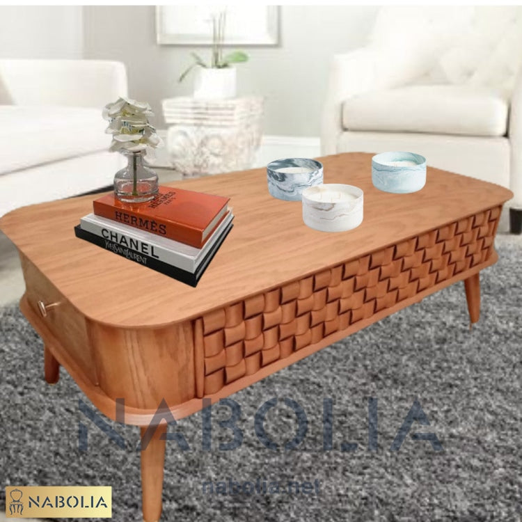 ترابيزة قهوة استر فاتح - Nabolia Damietta hub furniture