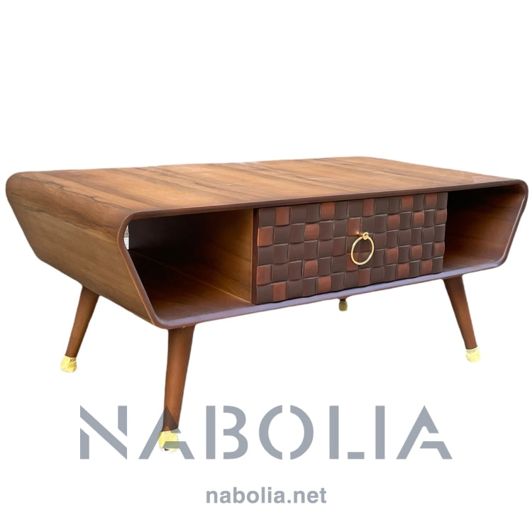 ترابيزة قهوة بدرج - Nabolia Damietta hub furniture