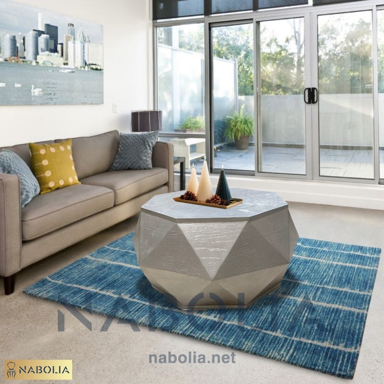 ترابيزة قهوة شامبين - Nabolia Damietta hub furniture