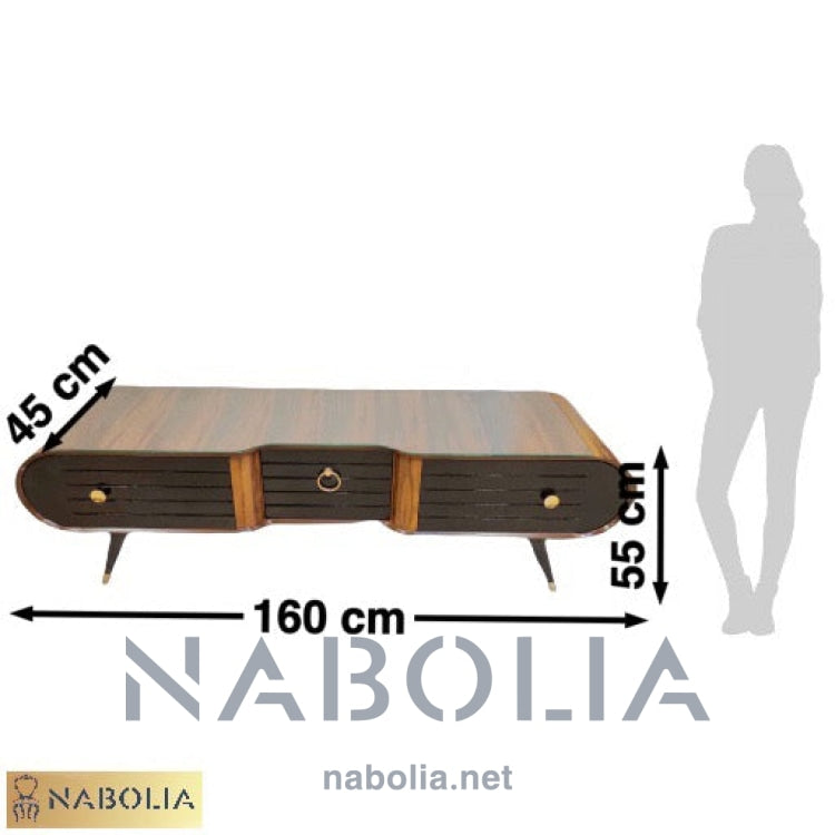 ترابيزة تلفزيون بندقي - Nabolia Damietta hub furniture